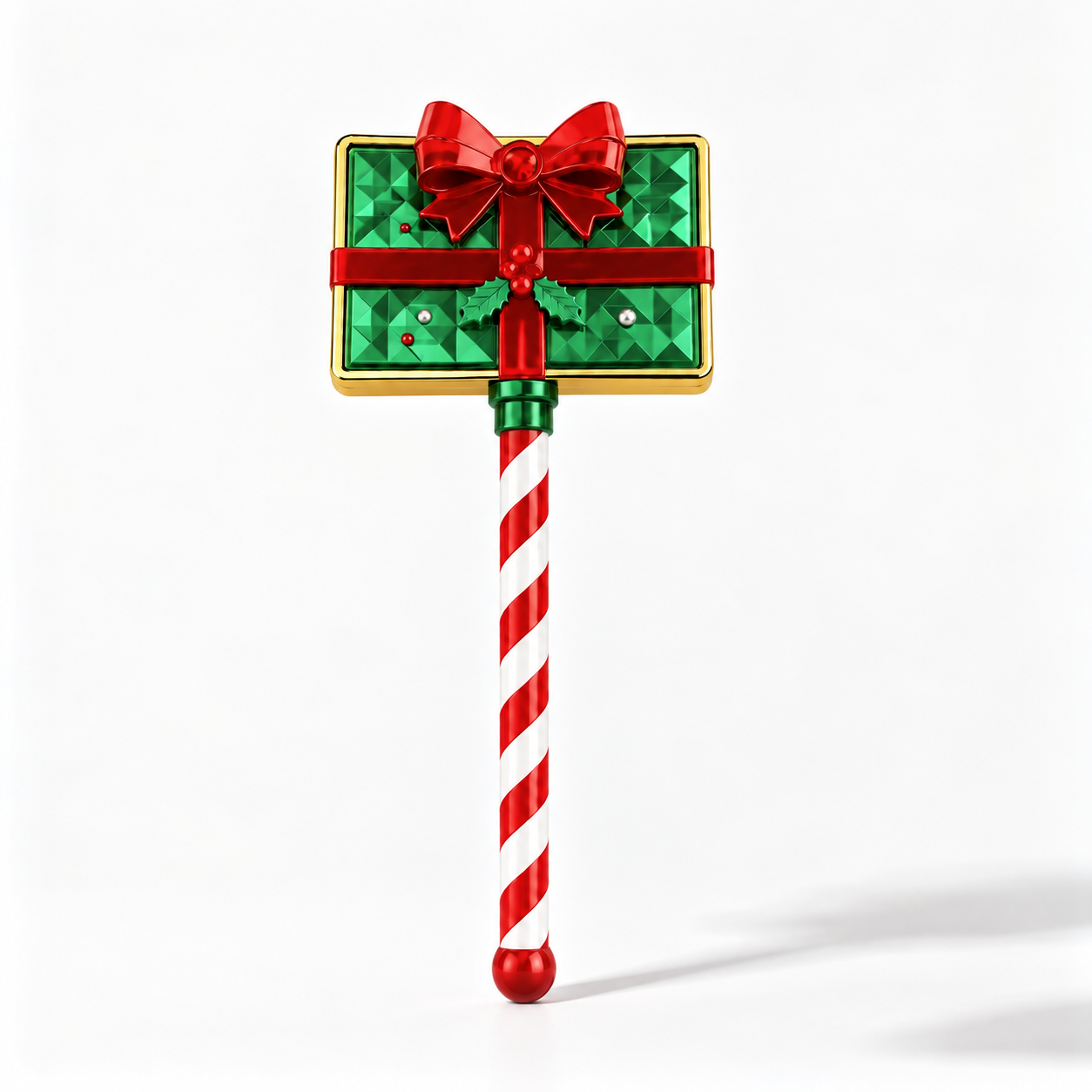 JingleTap Christmas card wand in gift box packaging, stocking stuffer idea